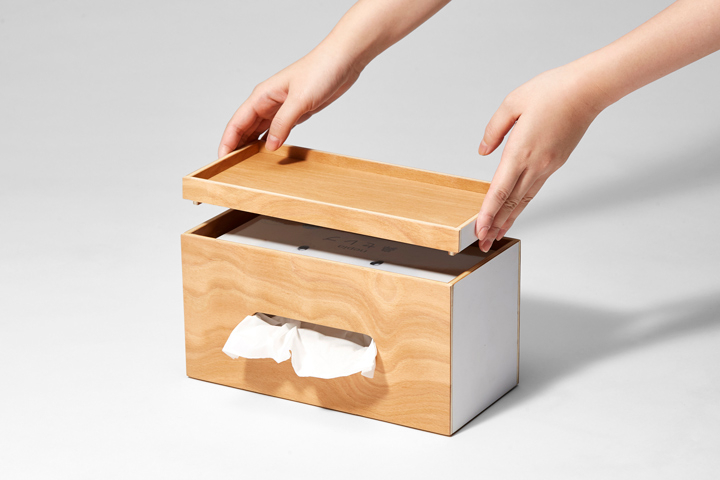 Roof Paper Box